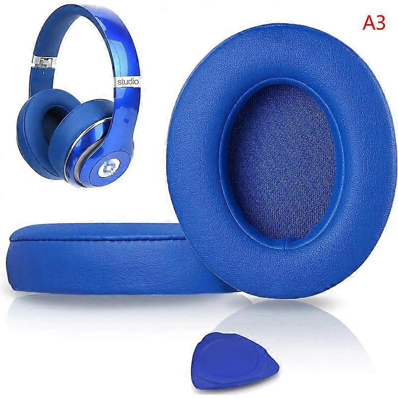 Professional Replacement EarPads Cushions, Earpads Compatible with Beats Studio 2.0 & 3 Wired/Wireless with Soft Protein Leather