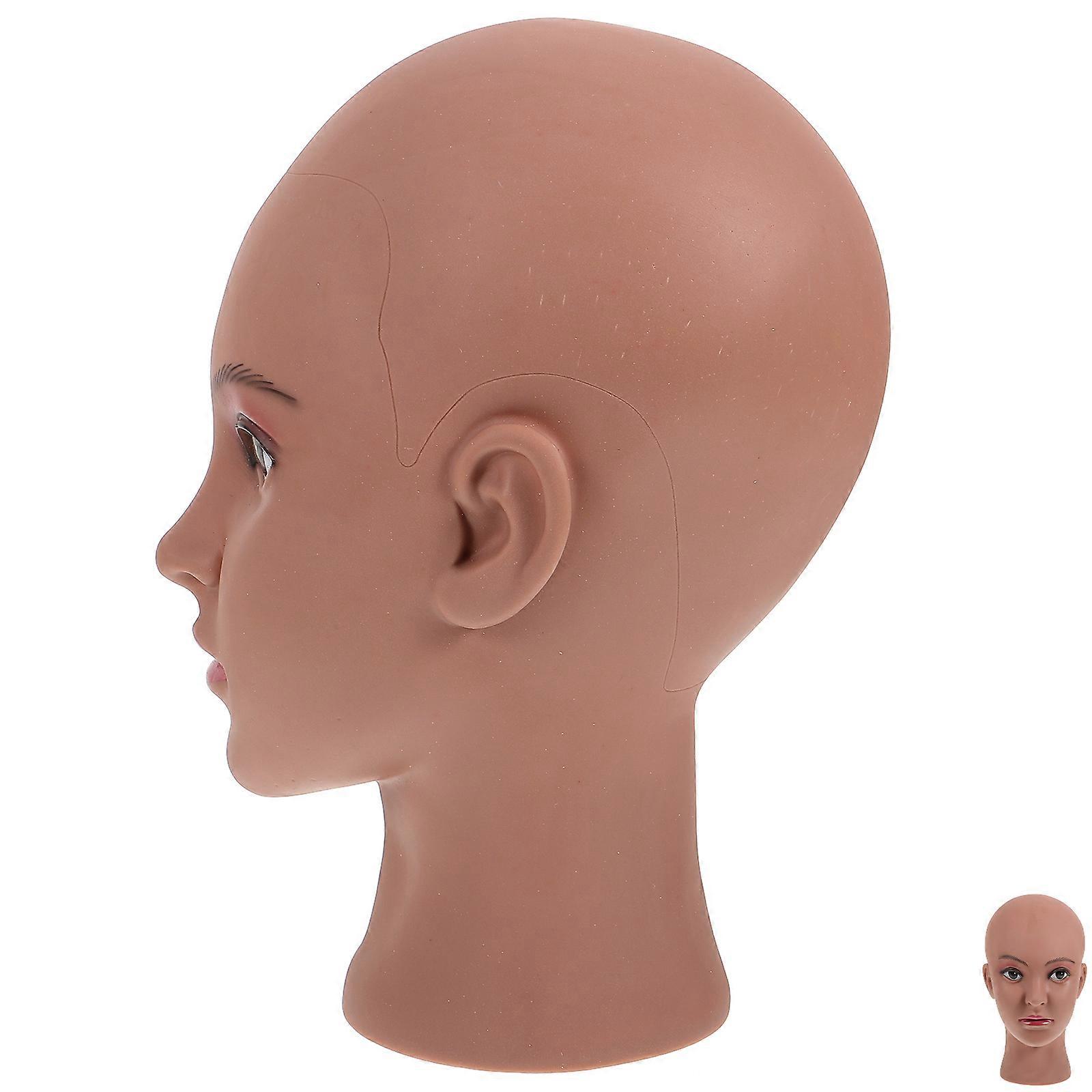 Hat Display Support Mannequin Head Smooth Surface Lifelike Appearance 28x15cm Drying Stand 1Pcs