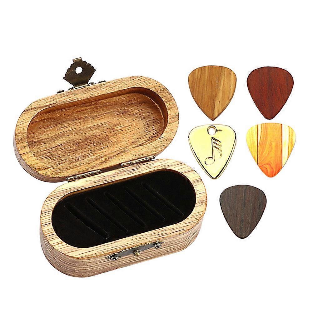 Durable Guitar Pick Case For Acoustic And Electric Instruments With Elegant Design 1 Set For Musicians