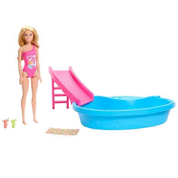 Barbie Pool und Puppe