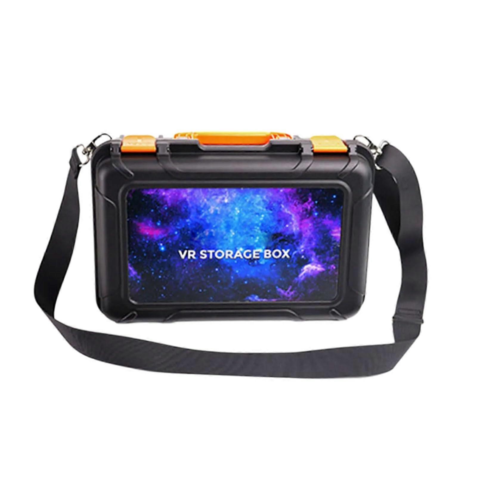 Hard Shell Carrying Case for 3S Headsets, VR Controllers, and Accessories - Large Portable Travel Home Case
