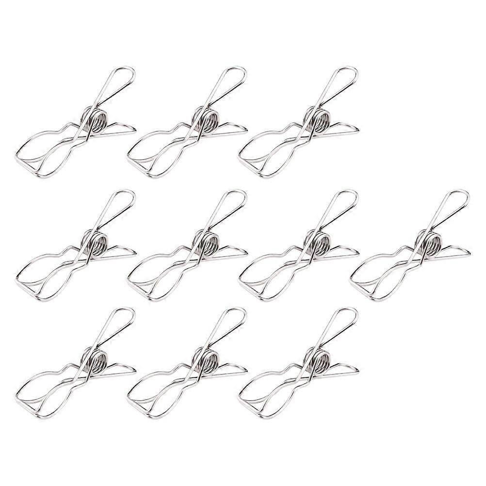 Multi-Function Quilt Fixing Clips 10Pcs Windproof Stainless For Clothes Drying In Windy Weather