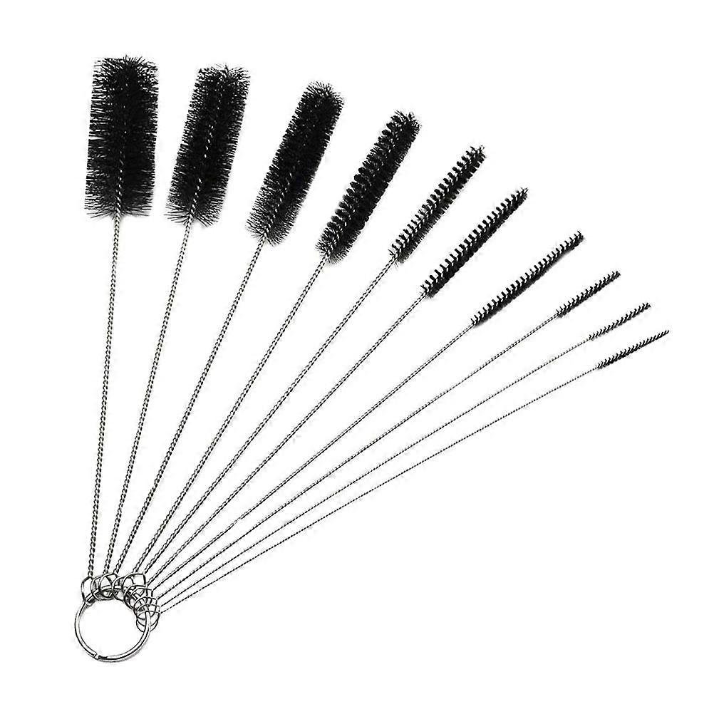 10Pcs Nylon Straw Cleaner Kit Designed For Effective Home Kitchen Cleaning With Long Straw Shape And Durable Material