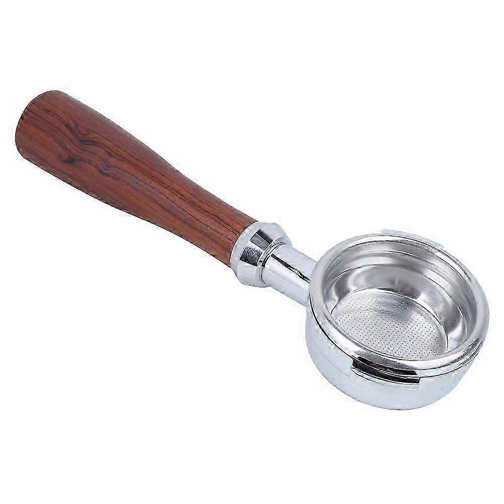 58mm Bottomless Stainless Steel Filter Holder with 2 Ears - Compatible with NUOVA Series Coffee Machines for Perfect Espresso Extraction