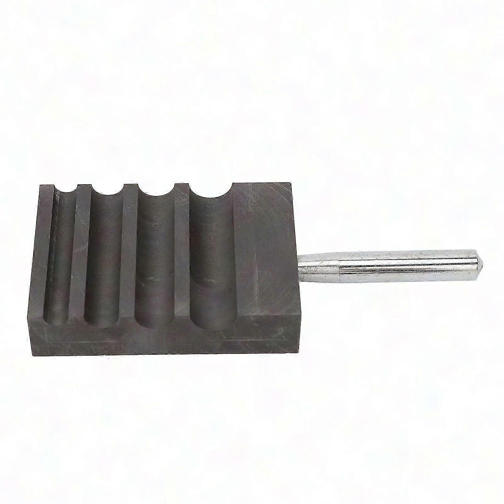 High Efficiency Graphite Jewelry Ingot Mold Removable Semicircle Metal Casting Molds for Jewelry Making