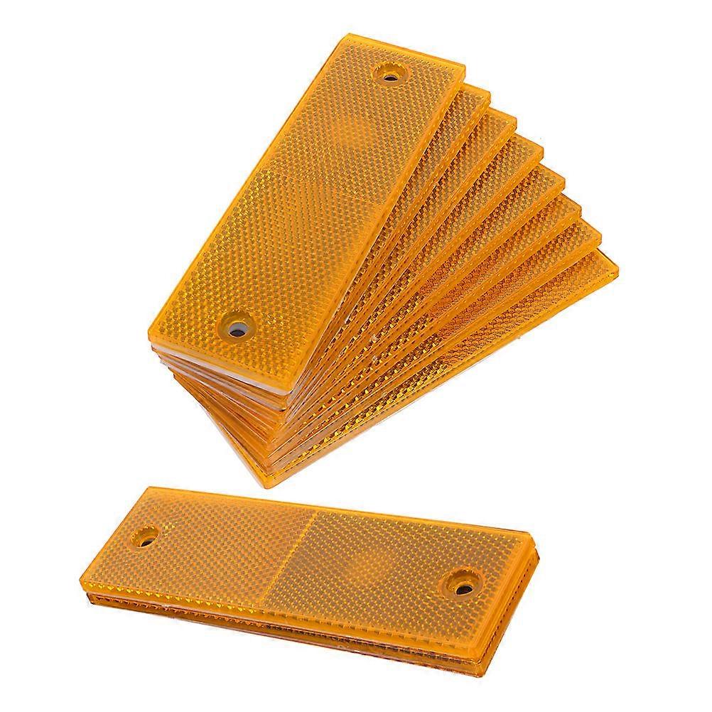 10pcs Reflective Strips for Trucks & Trailers – High Visibility Safety Reflectors for Night Use and Decorative Applications