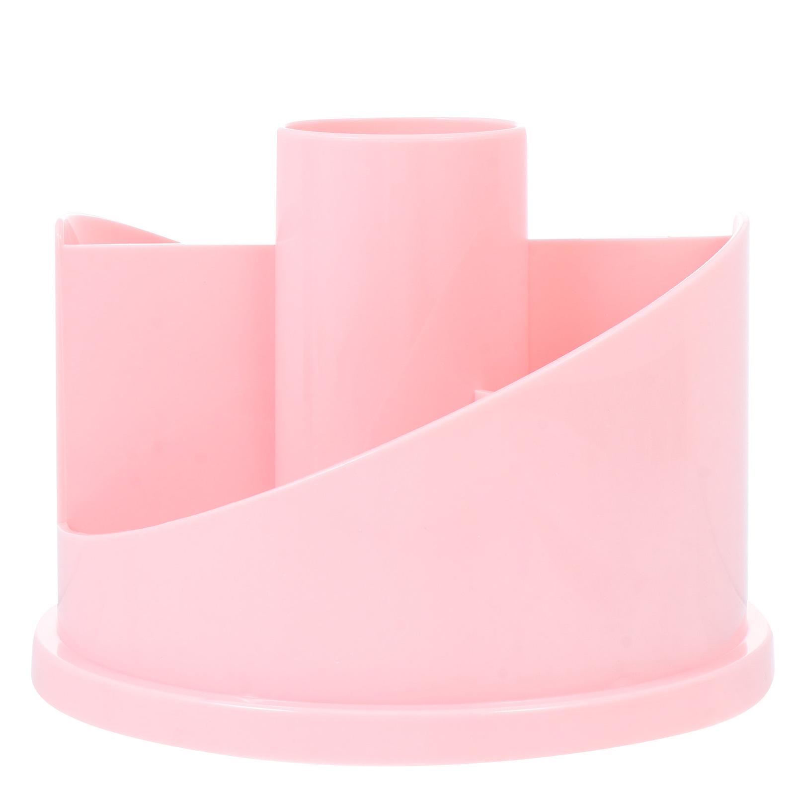 Practical Makeup Brush Storage Box Quick Access Organizer For Home Storage 14.8x14.8cm 1Pack