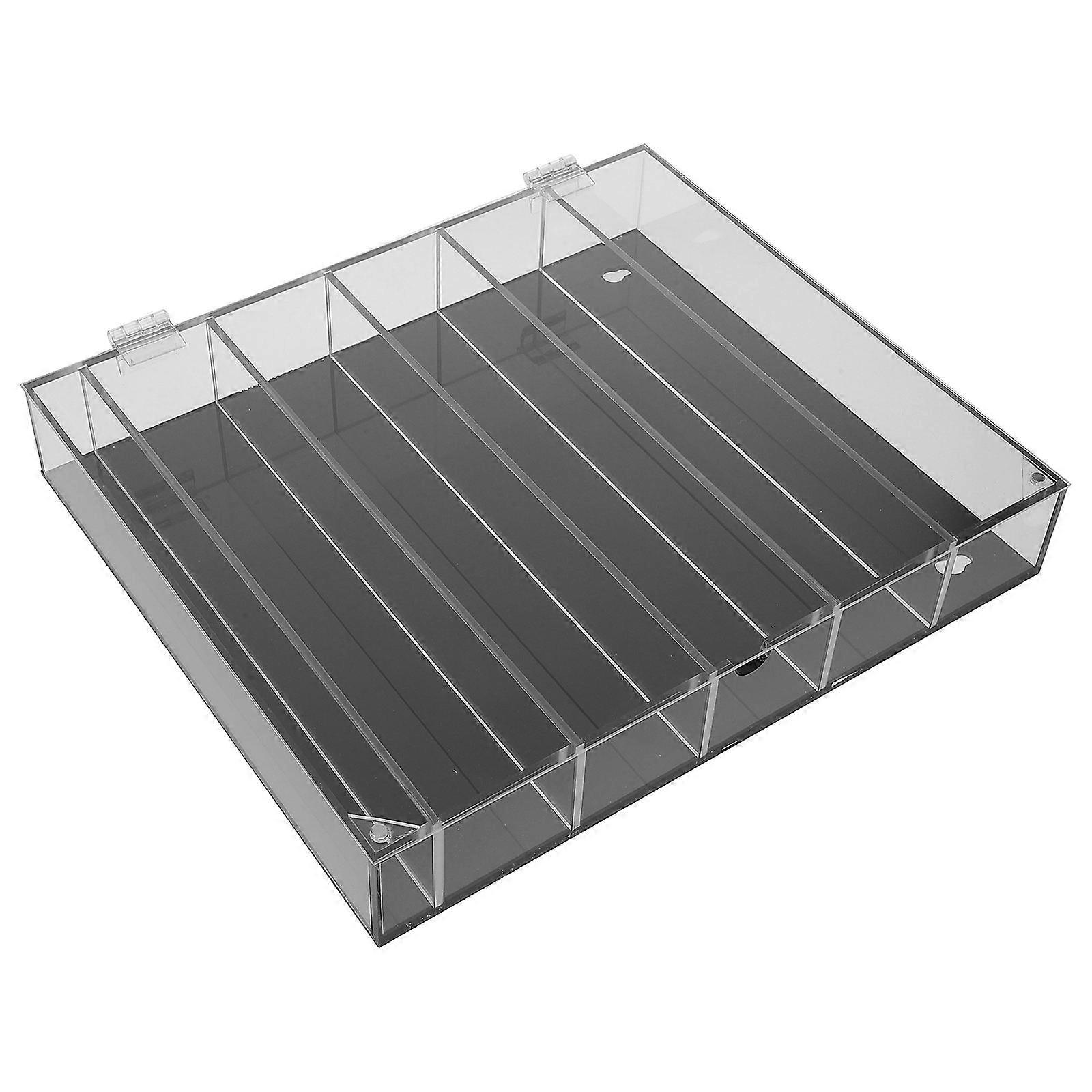 Acrylic Multi Layer Display Case for Figures, Transparent Dustproof Storage Organizer for Collectibles