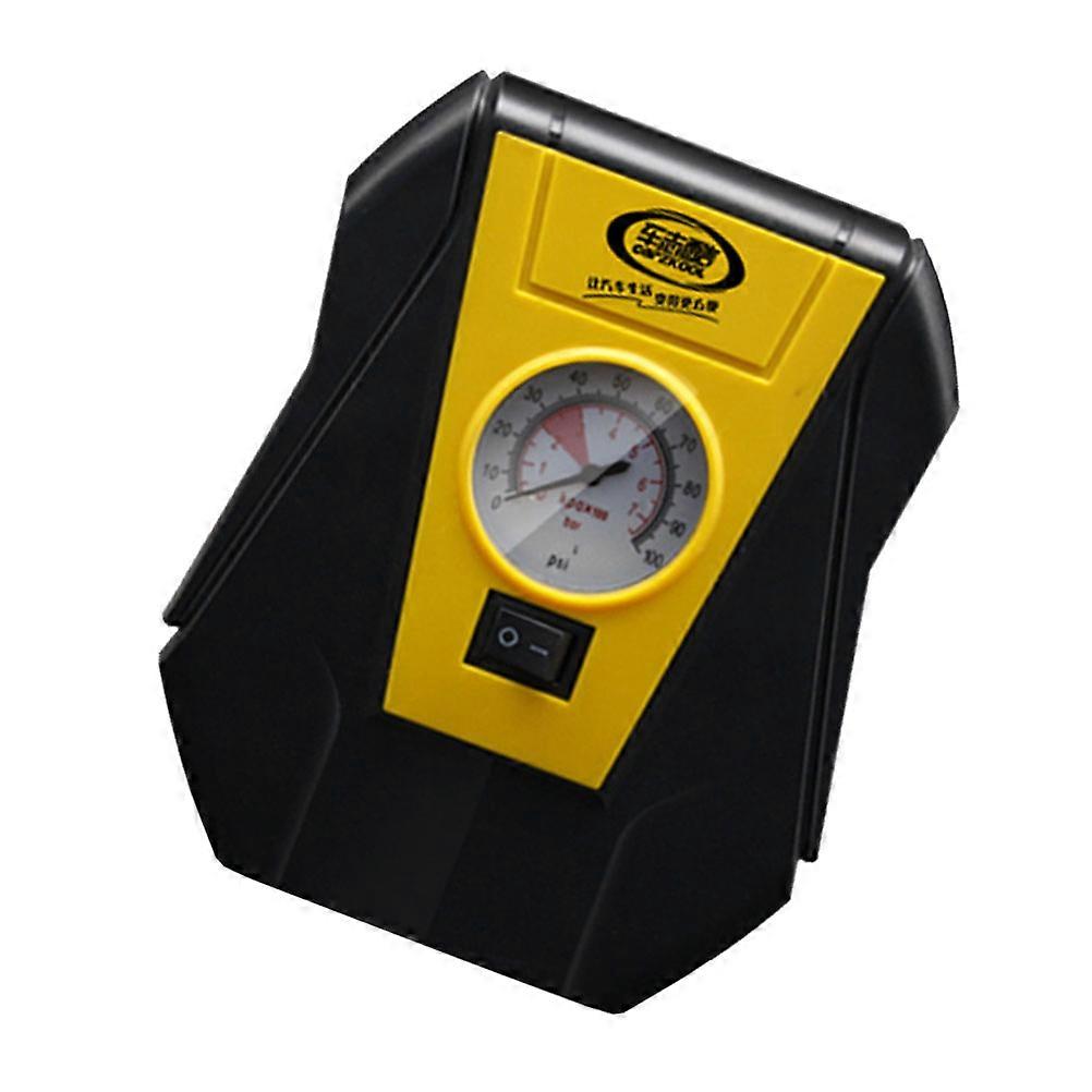 Car Air Compressor Portable Tire Inflator For Drivers With Compact Design 12V Electric Pump 1Pack