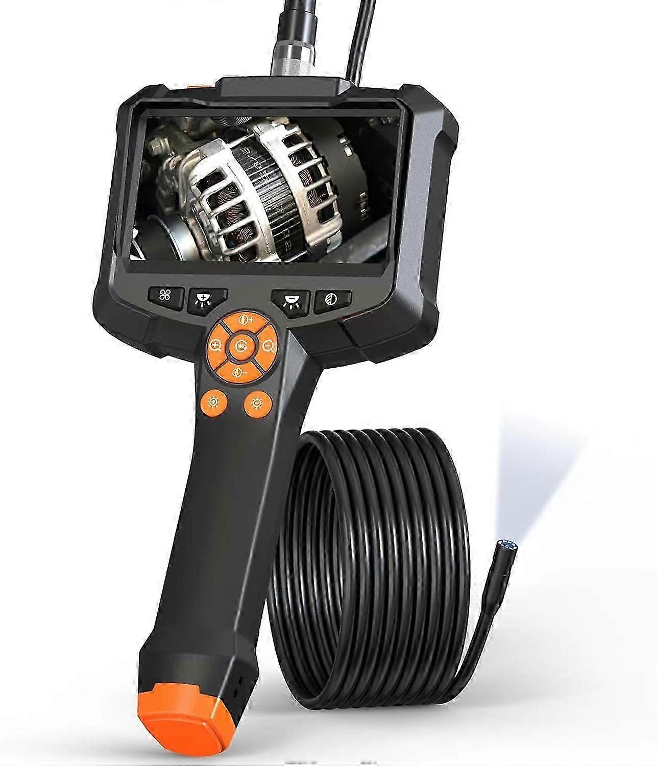 Endoscope Camera, Inspection Camera 4.3 IPS Screen 1080P HD Endoscopy Camera, Endoscope Camera, IP67 Waterproof(1m)