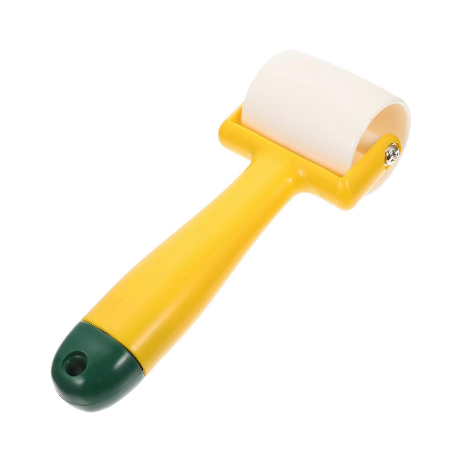 Rubber Seam Roller Radwerkzeug Manual Wallpaper Roller, Corner Seam Roller, Quilting Use, 18.7 x 4.6 cm Plastic