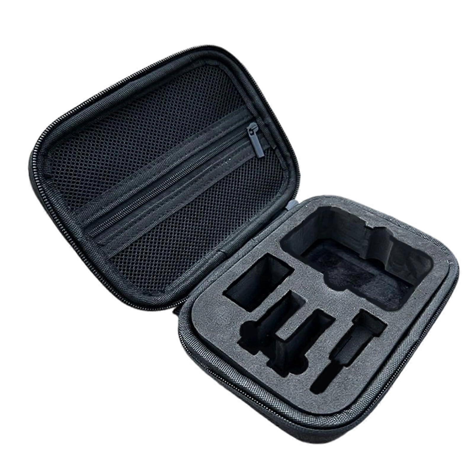 Multicompartment Camera Storage Case Hard Shell Construction for Action5Pro/4/3 Camera Bag for Cables and Batteries
