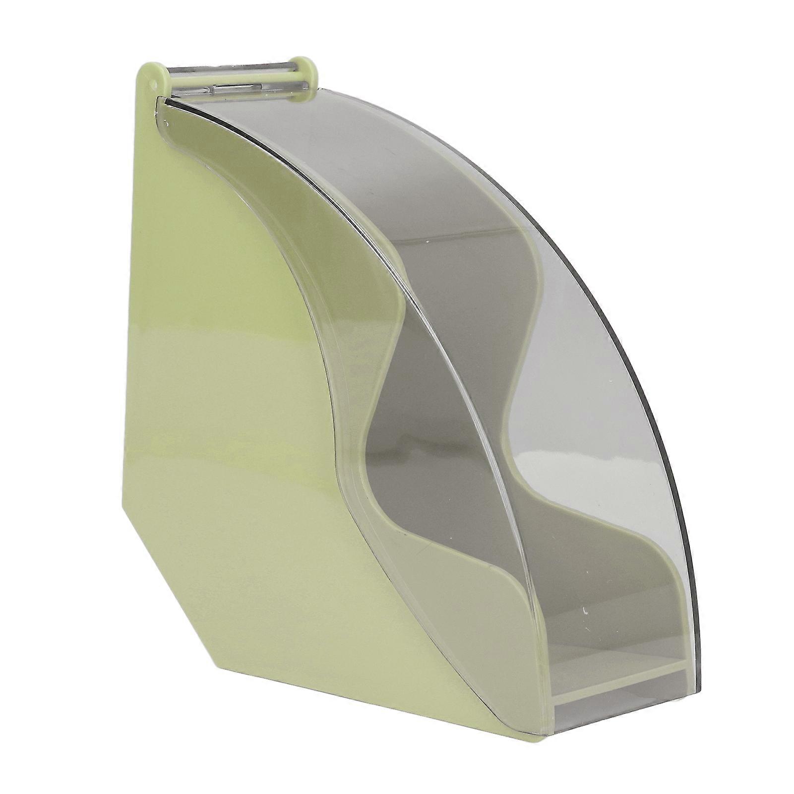 Coffee Filter Holder Storage Rack with Dustproof Cover Filter Paper Container for Coffee Shop Home