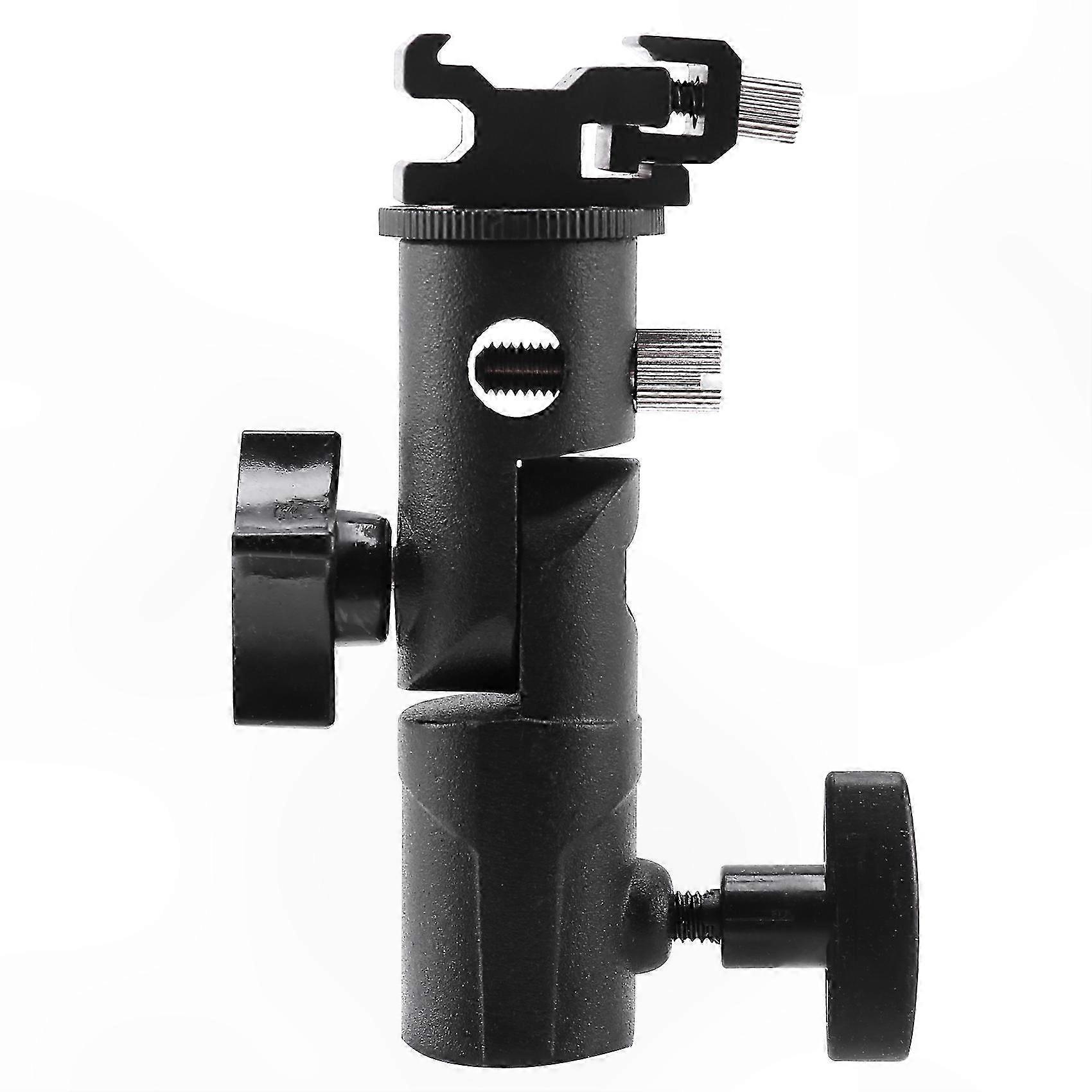 Swivel Light Stand Mount with Umbrella Bracket for Photography Lighting Equipment Accessory Holder Adapter Tripod Attachment Solution