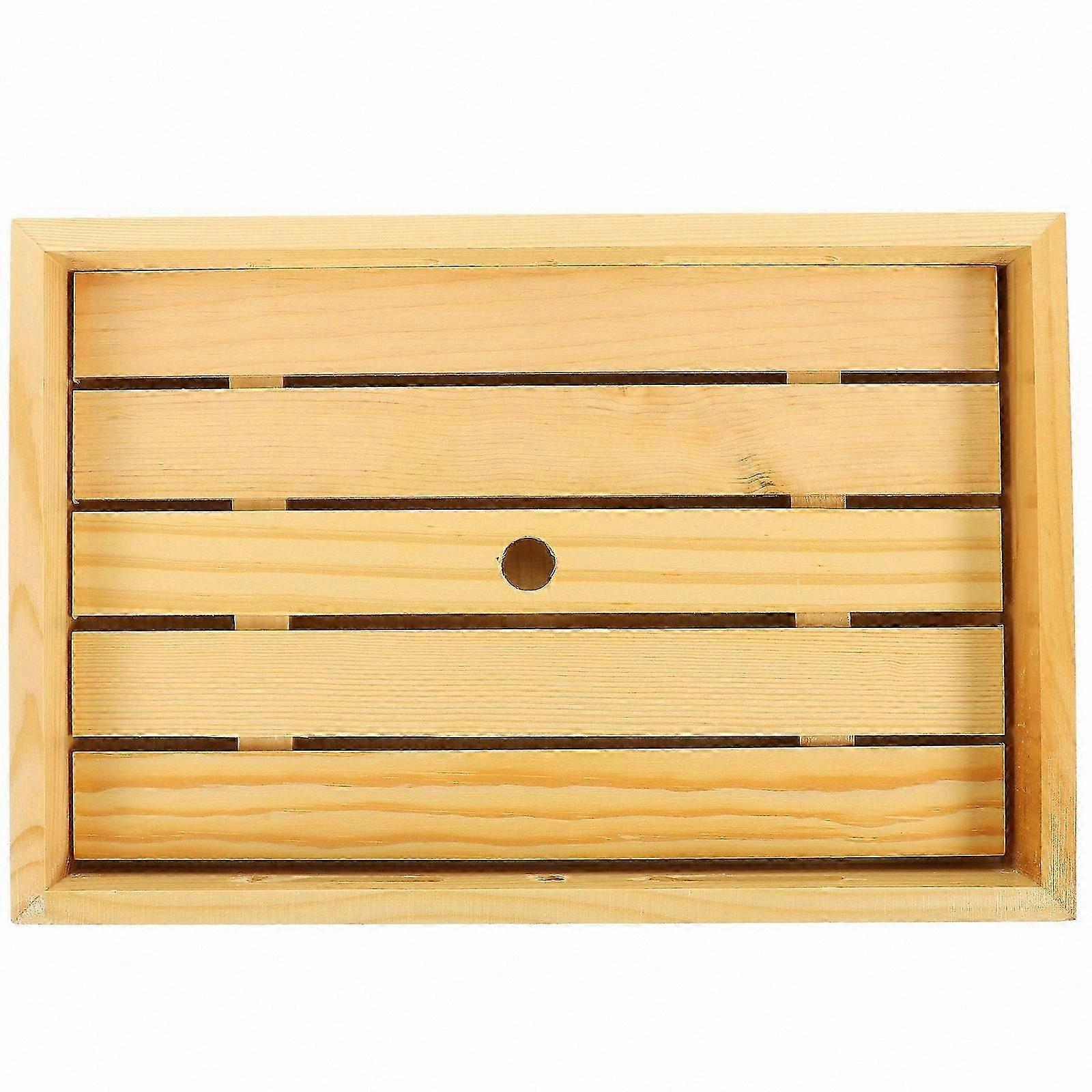 Sushi Serving Tray Wooden Display Plate for Sashimi and Japanese Cuisine Presentation