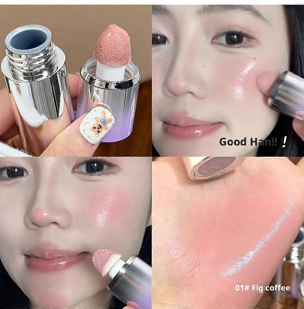 Soft Matte Liquid Blush,easily create a natural and healthy rosy makeup