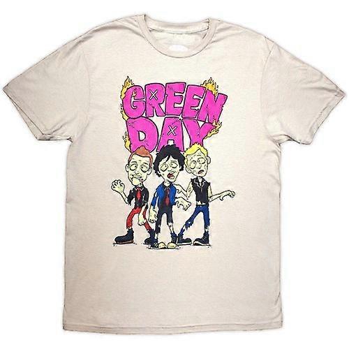 Green Day Unisex Adult Walking Zombies T-Shirt