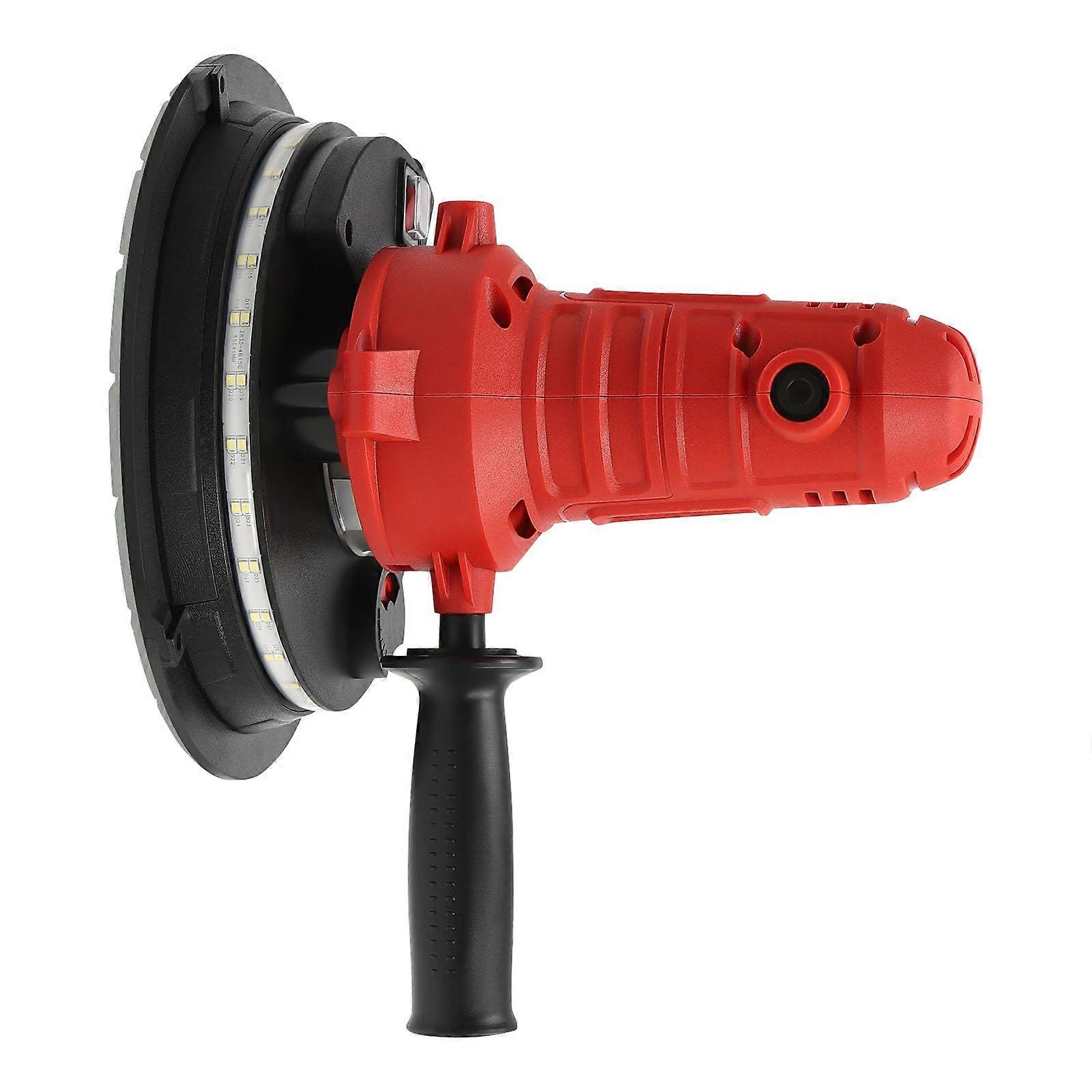 1200W HandHeld Drywall Sander with Dust Extraction 180mm Disc LED
