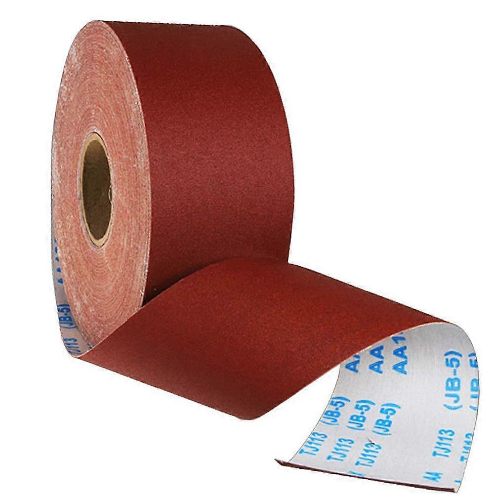Sandpaper roll with grit 240, sanding roll, polishing tools, 5 m x 100 mm