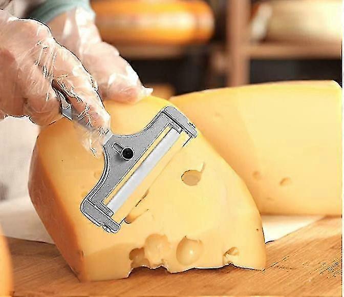 تقطيع الجبن مع الأسلاك ، قاطع الجبن سمك قابل للتعديل
