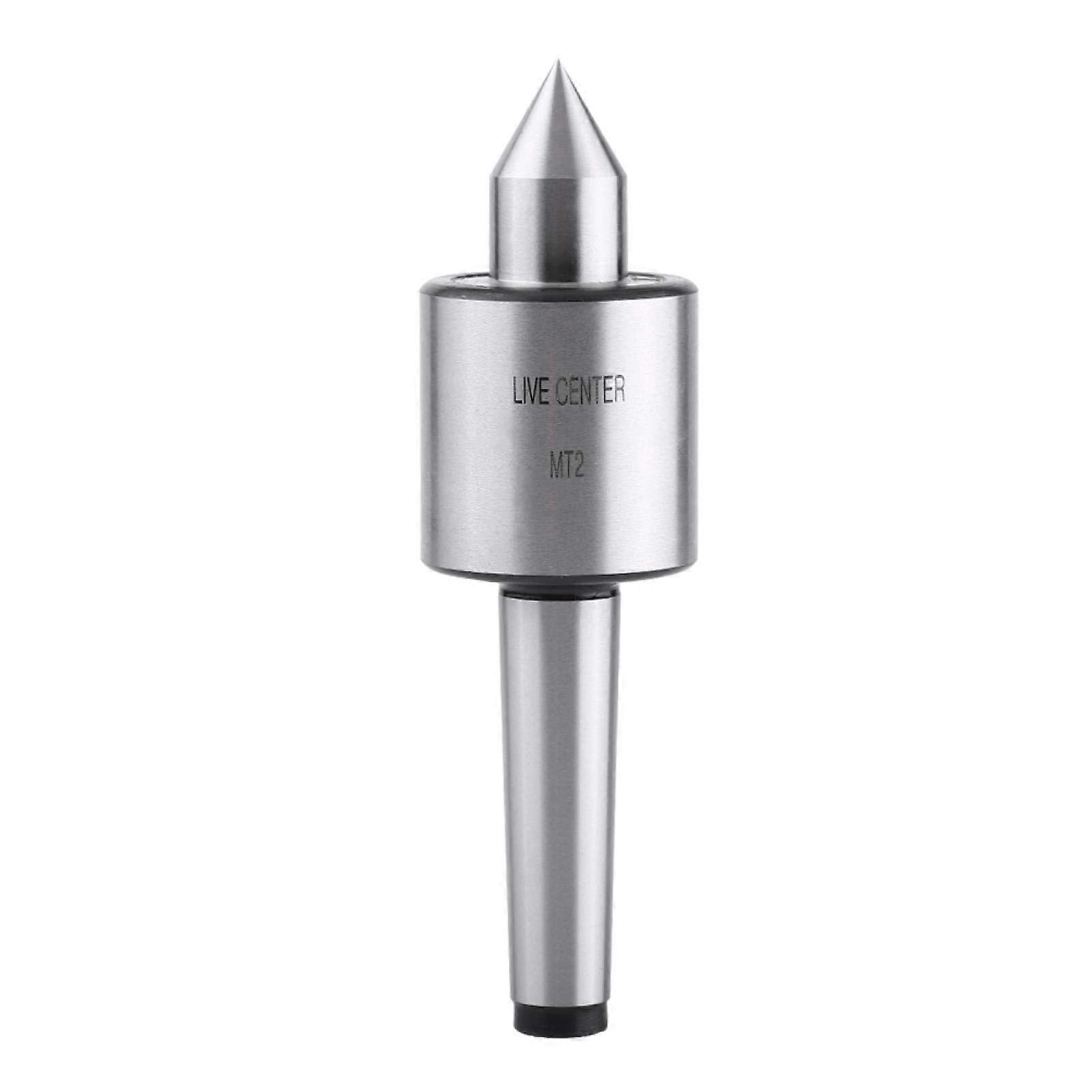 Lathe Center MT2 Precision Live Revolving Milling Center Turning Center Taper Metal Work Lathe Tool for Metal Lathe Wood Turning Tool