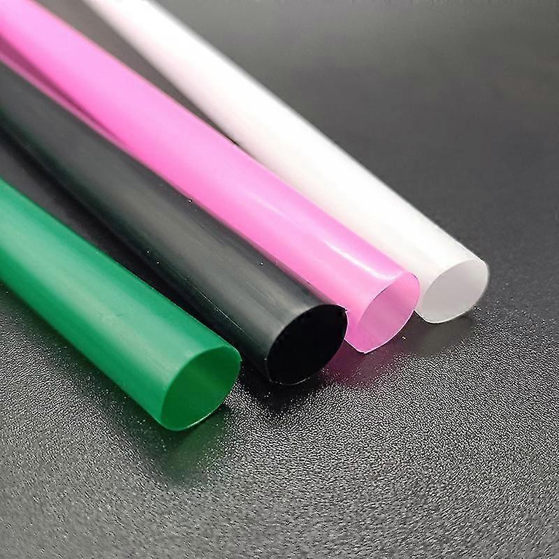 قش شرب شاي حليب اللؤلؤ البلاستيكي من 100 إلى 500 قطعة ، قش مستقيم 12 مم