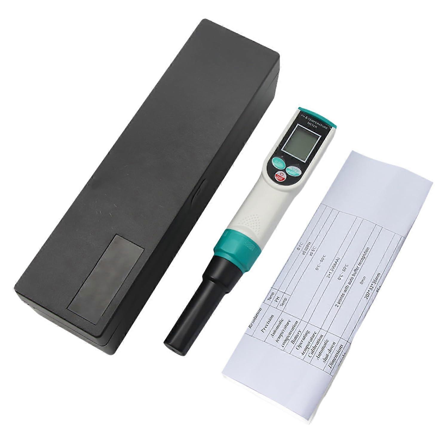 Waterproof Soil pH and Temperature Detector for Plants, 0.0014.00PH, 050℃, Digital Display, AAA Battery Powered (Not Included Ref: 3311