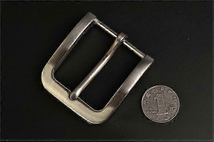 1.5 Inches (38-40 mm) Belt Buckle Single Prong Square Replacement Buckle for Men Women Belt2pcs
