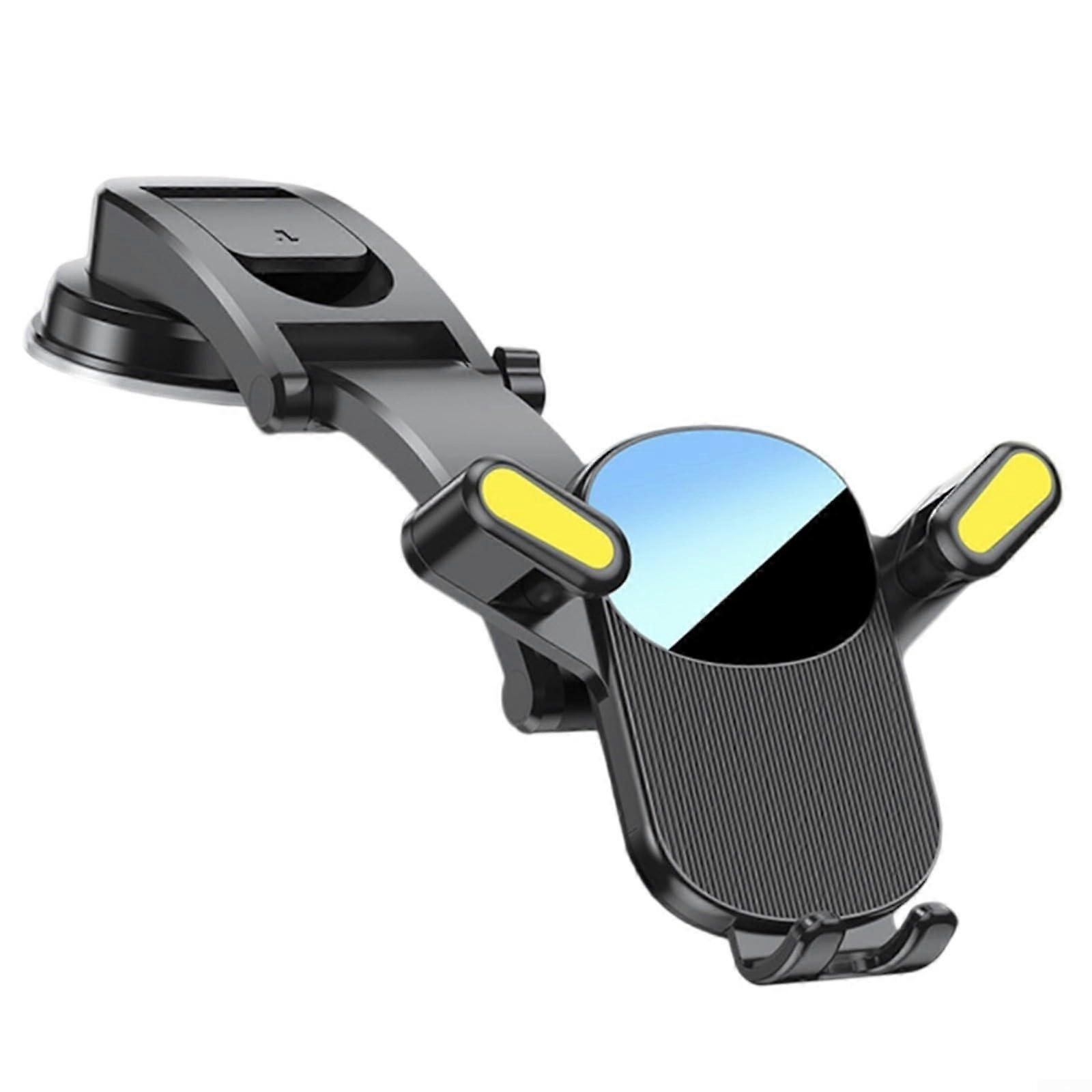 Car Air Vent Gravity Phone Holder, Striped Suction Cup, Universal Smartphone Compatibility, Safe Navigation