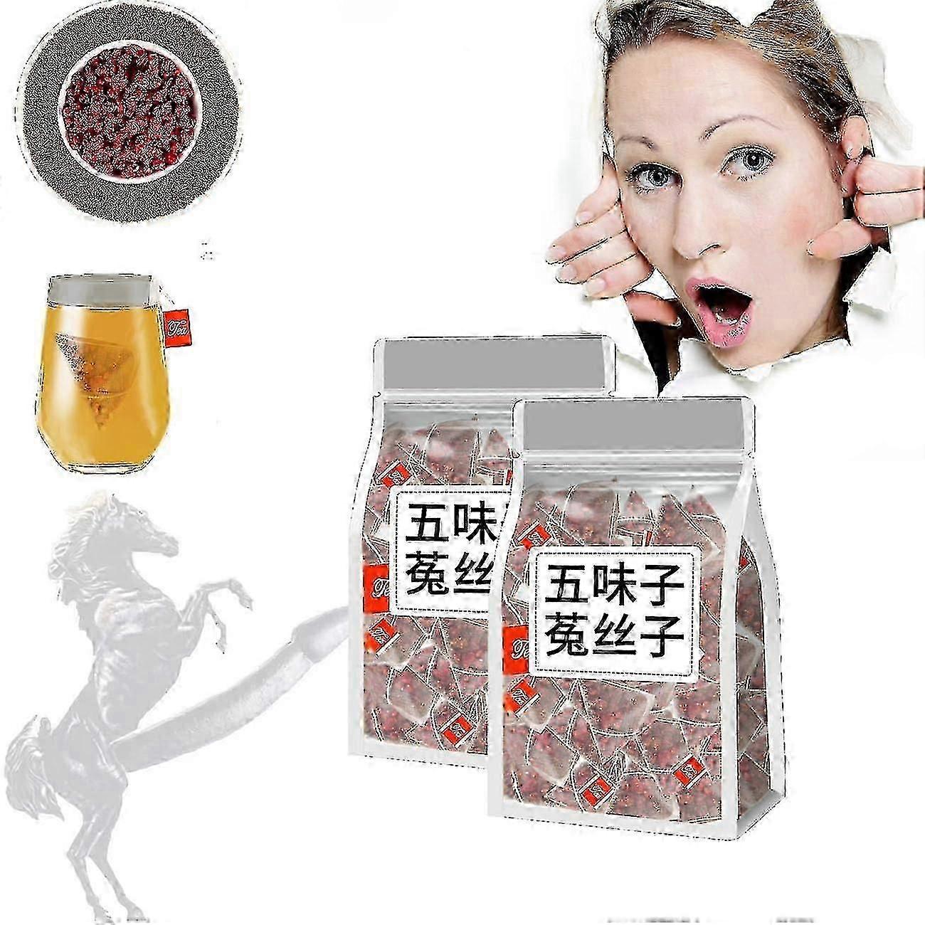 Five Flavors Goji Berry Tea, Liver And Kidney Care Tea, Mens Essentials Kidney Care Tea Five-flavor Goji Berries Nourishing Tea