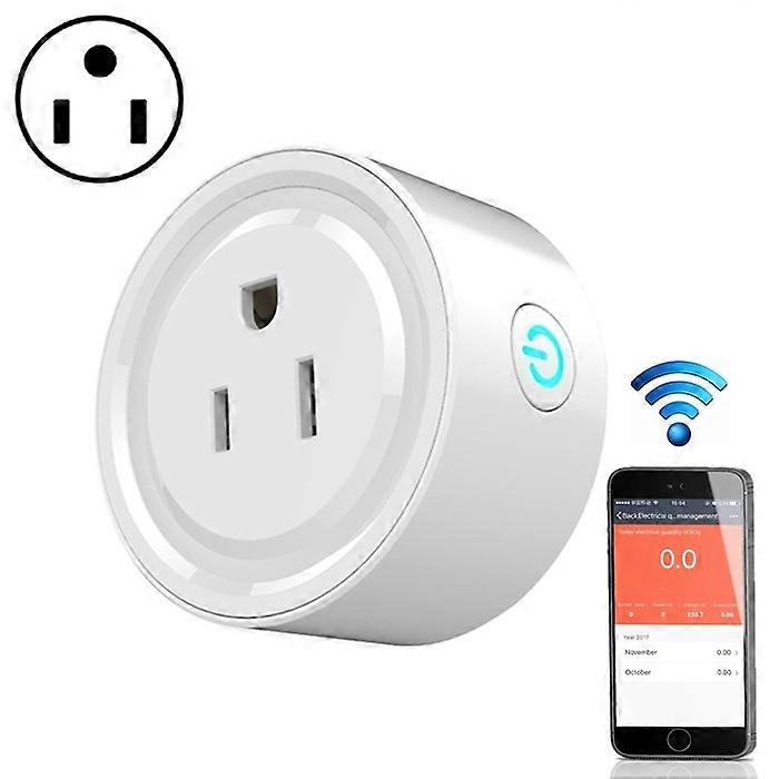 10A Smart WiFi Mini Plug APP Remote Control Timing Check Power Usage Smart Socket