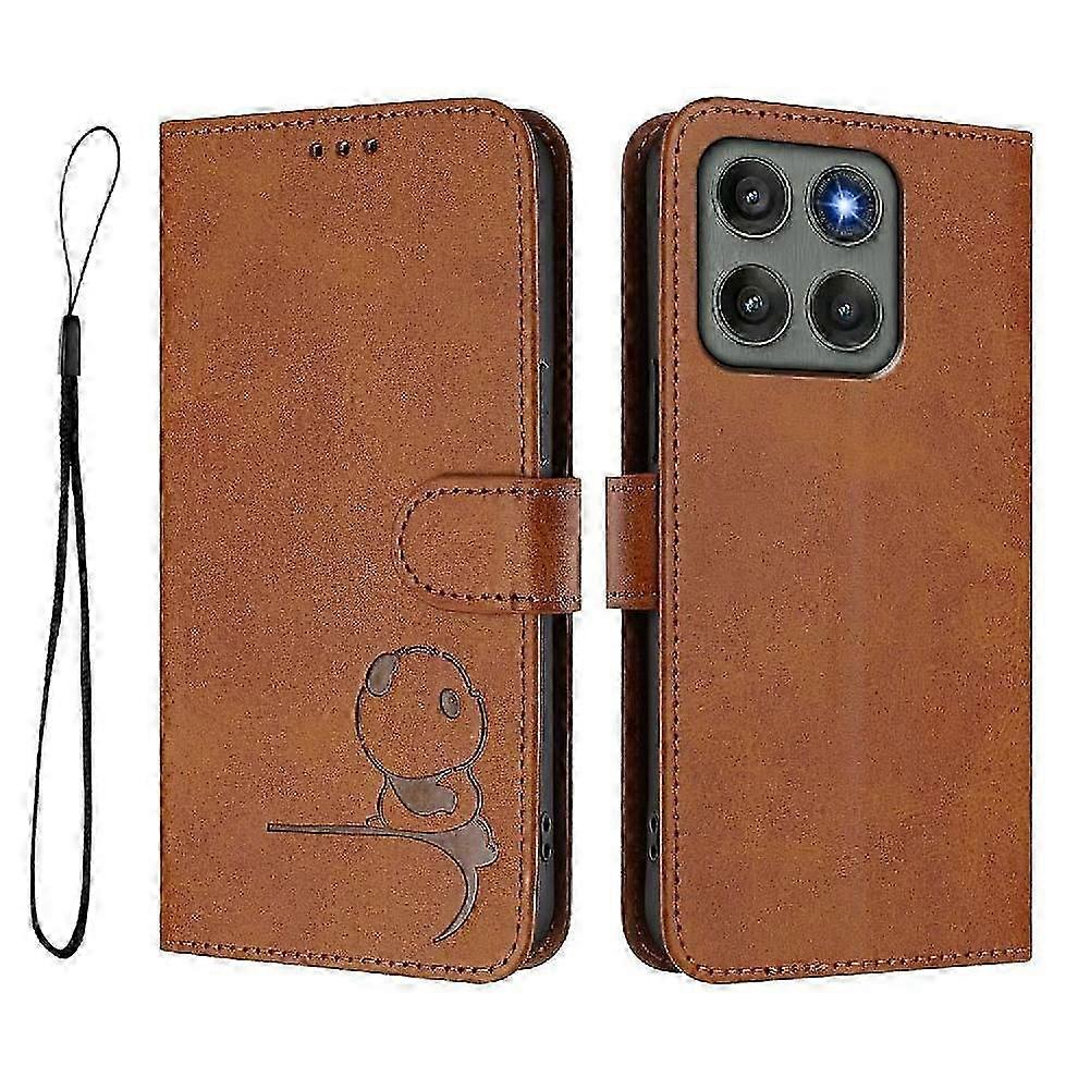 RFID Blocking PU Leather Flip Case with Card Slots, Kickstand & Mag...