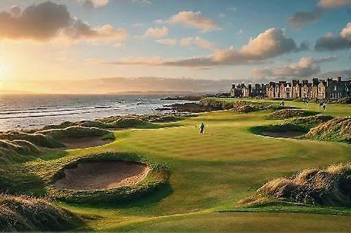 1000/500/300ピースゴルフ セントアンドリューススコットランドのオールドコース オールドゴルフコース 大人のための大型ジグソーパズル 子供のための知育玩具 クリエイティブゲームエンテ