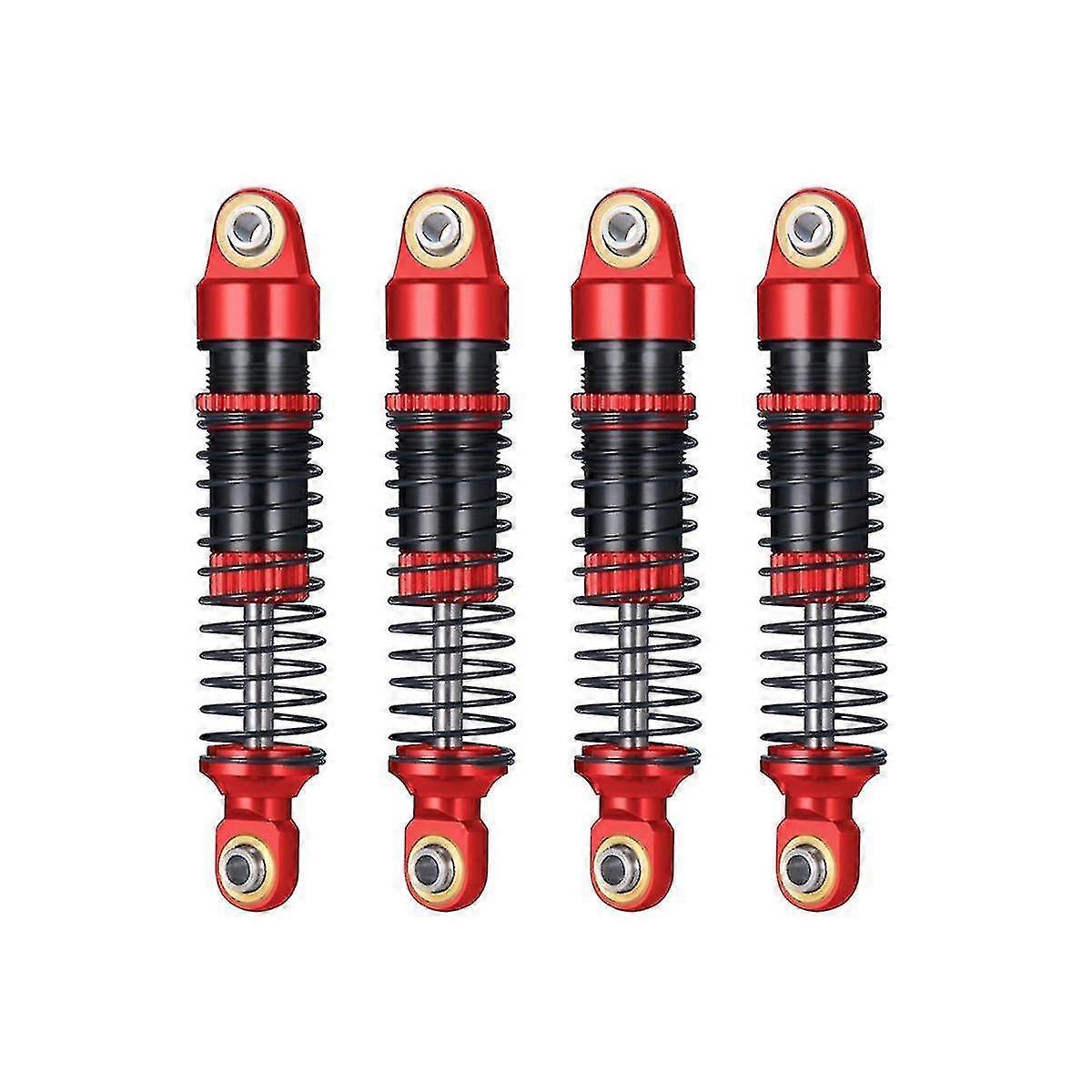Metal shock absorbers, suitable for TRX4M - 4M 1/18, 4 pieces, durable and easy to replace