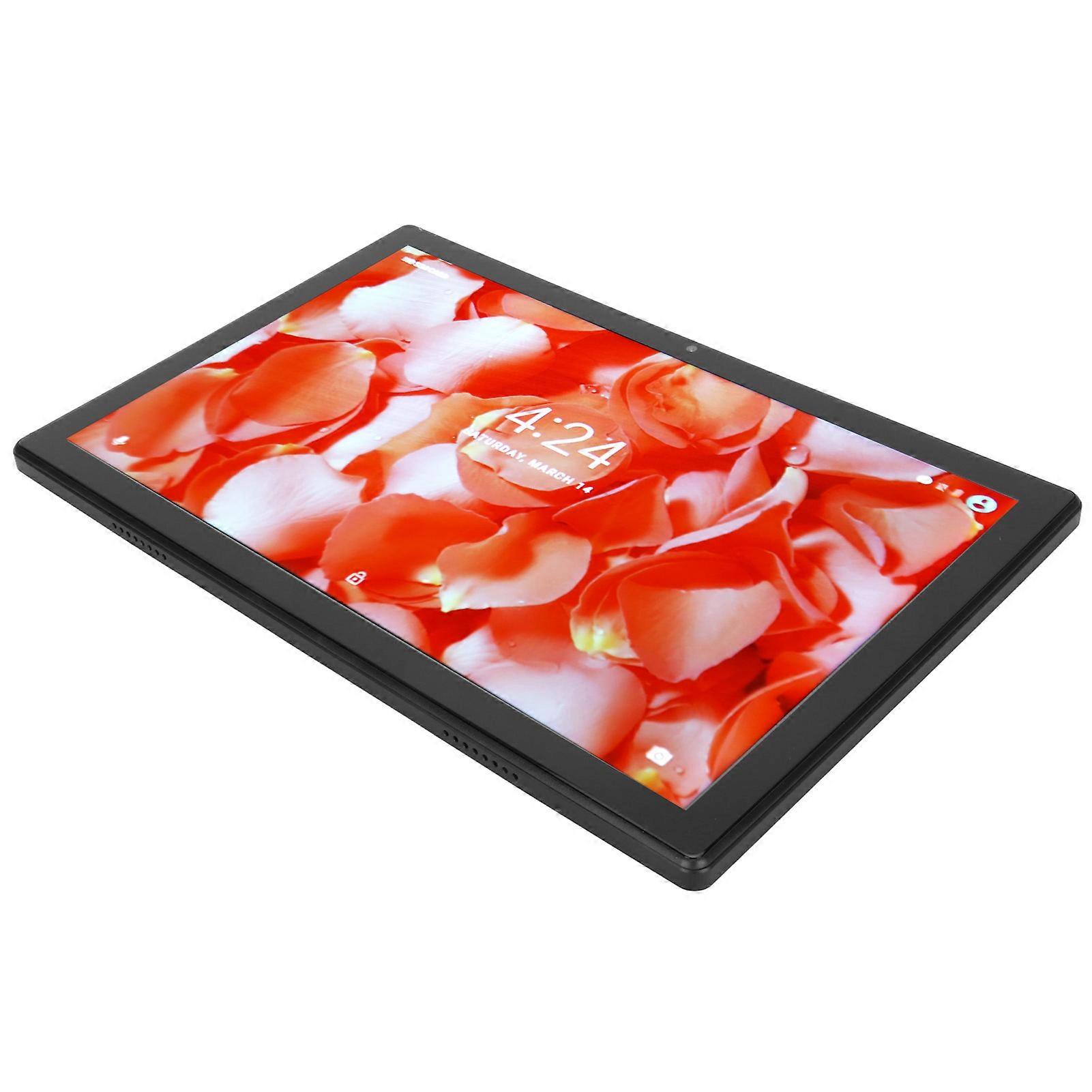 10.1 Inch Android 12 Tablet 8GB RAM 256GB ROM Black with Case