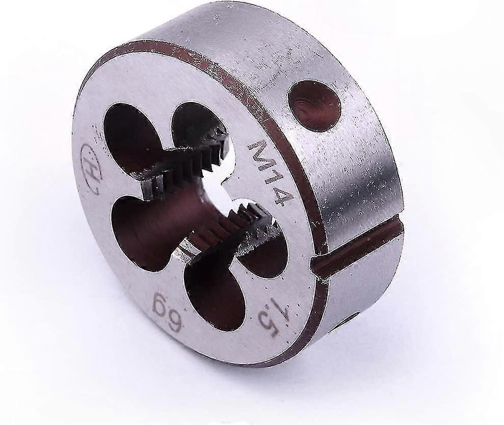Metric M14 x 20mm Right-Hand Thread Die for Precision Threading