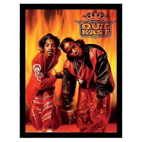 Outkast Fire Framed Poster