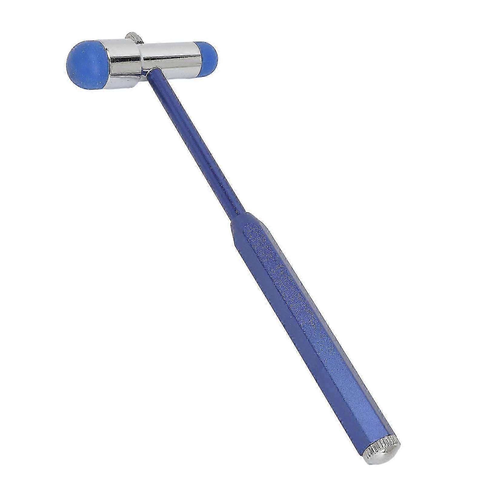 Neurological Reflex Hammer with Humanized Handle Aluminum Alloy Tromner Blue