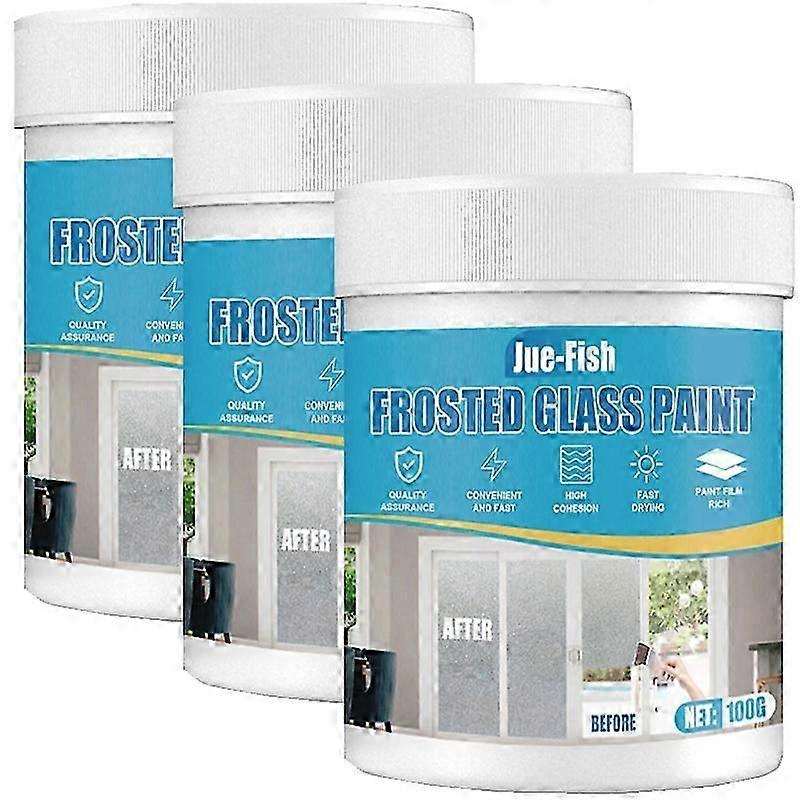frosted glass paint for privacy and shading