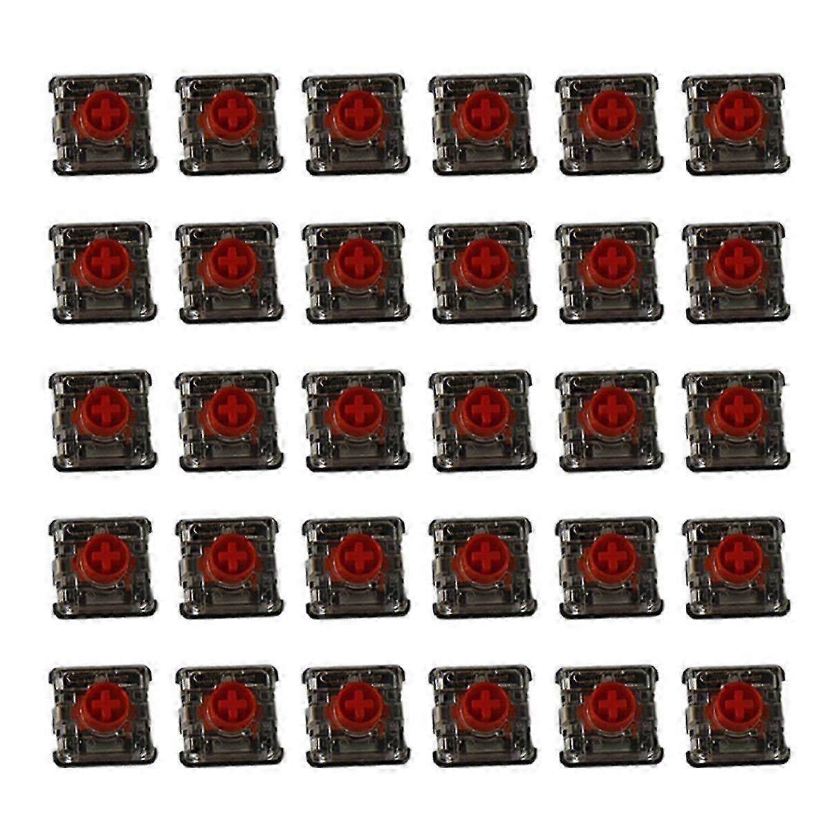 New Low-Profile V2 Axis Gaming Mechanical Keyboard Switches Pack - 30Pcs Silent for Mini 13