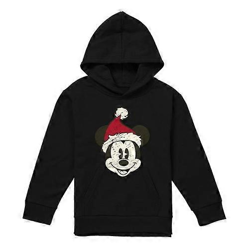 Mickey Mouse Childrens/Kids Santa Face Hoodie