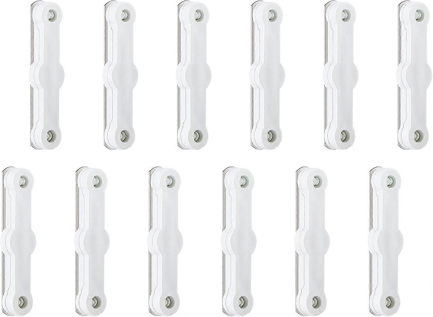 Carivent 12pcs Window Screen Clips, Window Fly Screen Clips No Drilling