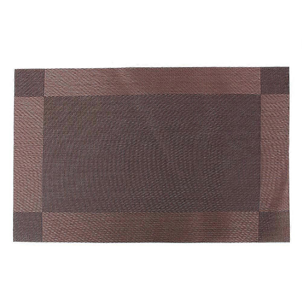 Heat Insulation Placemat Non-Slip Waterproof Tableware Mat Plate Fork Table Mat