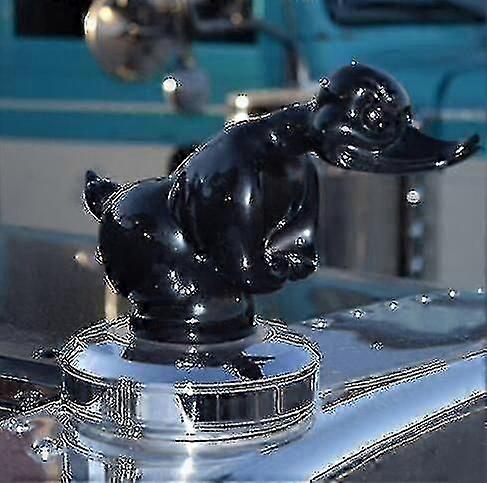 غاضب بطة هود زخرفة، سبيكة 3D مضحك بطة هود زخرفة سيارة بونيه زخرفة غاضب المطاط بطة الديكور -YS TY