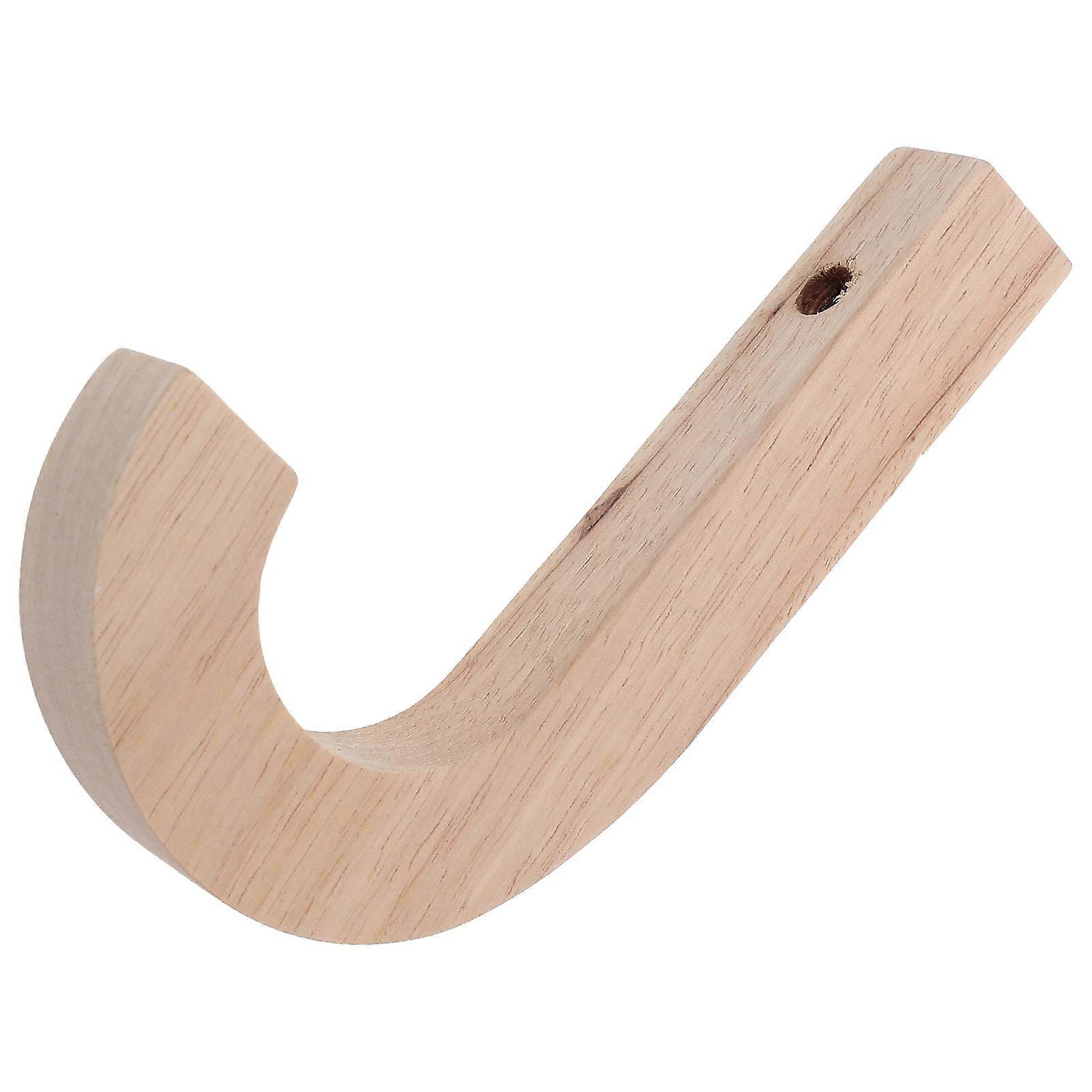 Wood Plant Hanger Bracket for Hanging Flower Pots 4Pcs Household Hooks