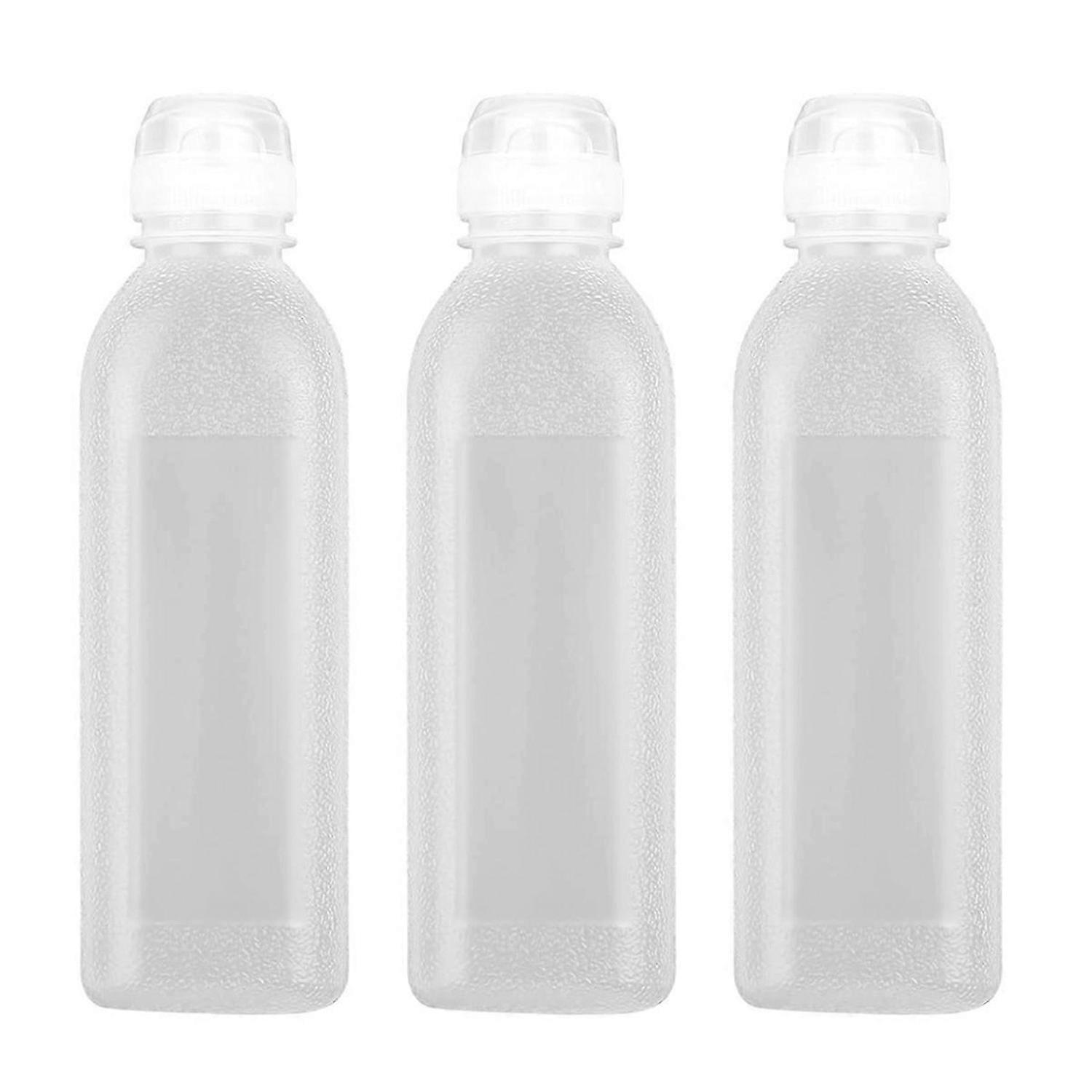Condiment Squeeze Bottles, Squeeze Bottles for Sauces, 3Pcs 500ML
