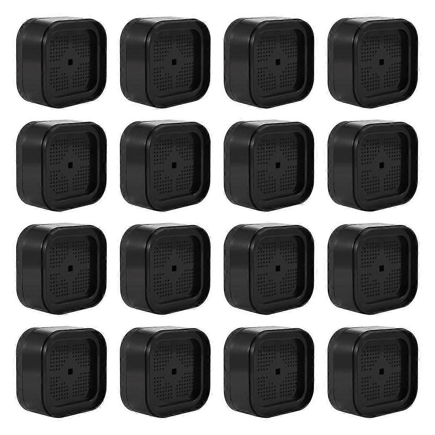 Furniture Risers Adjustable Bed Risers 1.38In Raising Blocks 16 Pcs