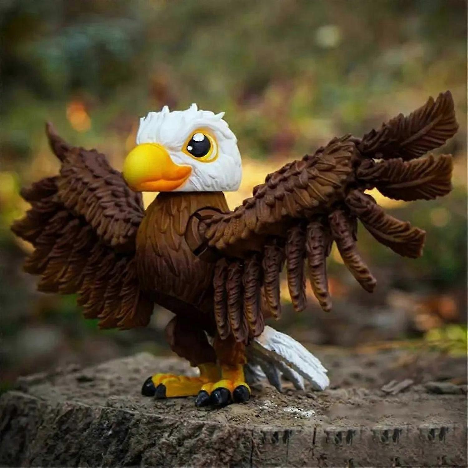 Eagle Desk Decor Realistic Eagle Ornament Toy Eagle Figurine,G
