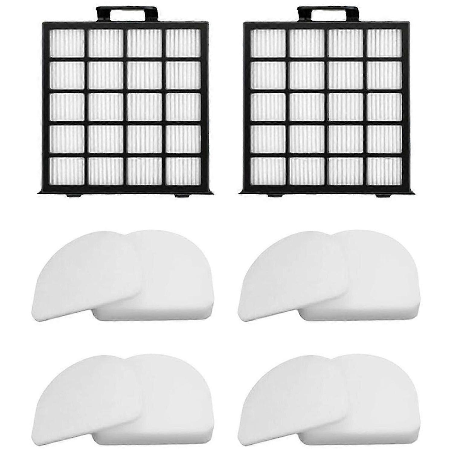 Replacement Parts for AZ4000 AZ4002 AZ400C Power Detect Upright Vacuum Cleaner HEPA Filter Foam & Fe