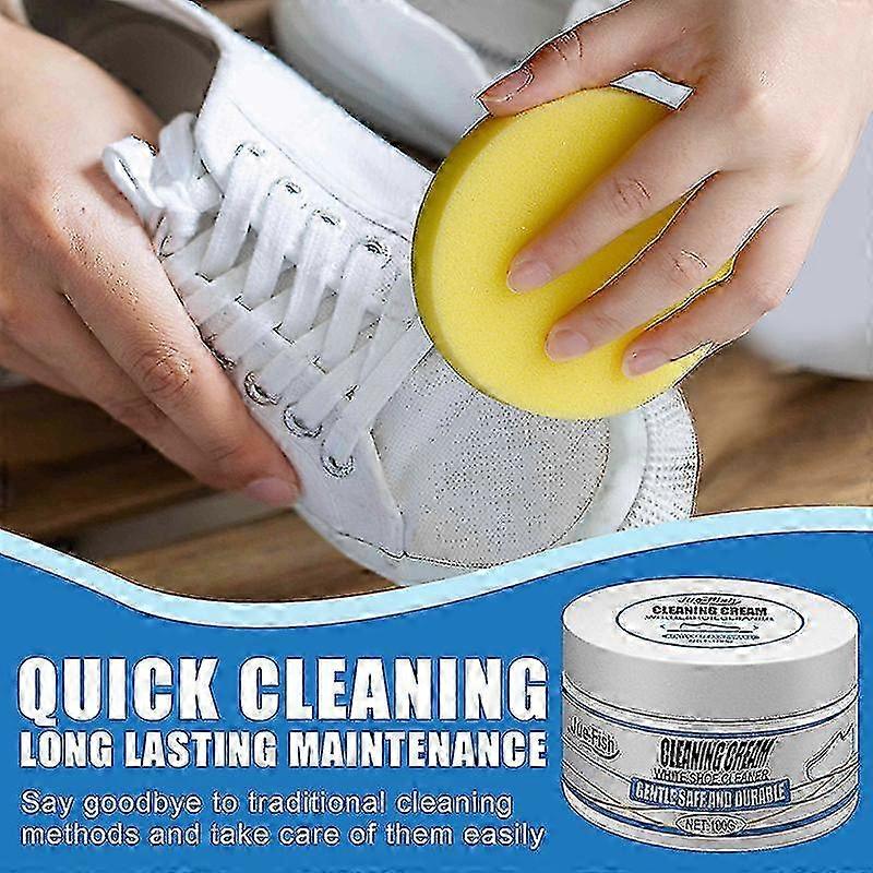 White Shoe Cleaning Cream Multi-functional Cleaning Whitening Not Damage Upper